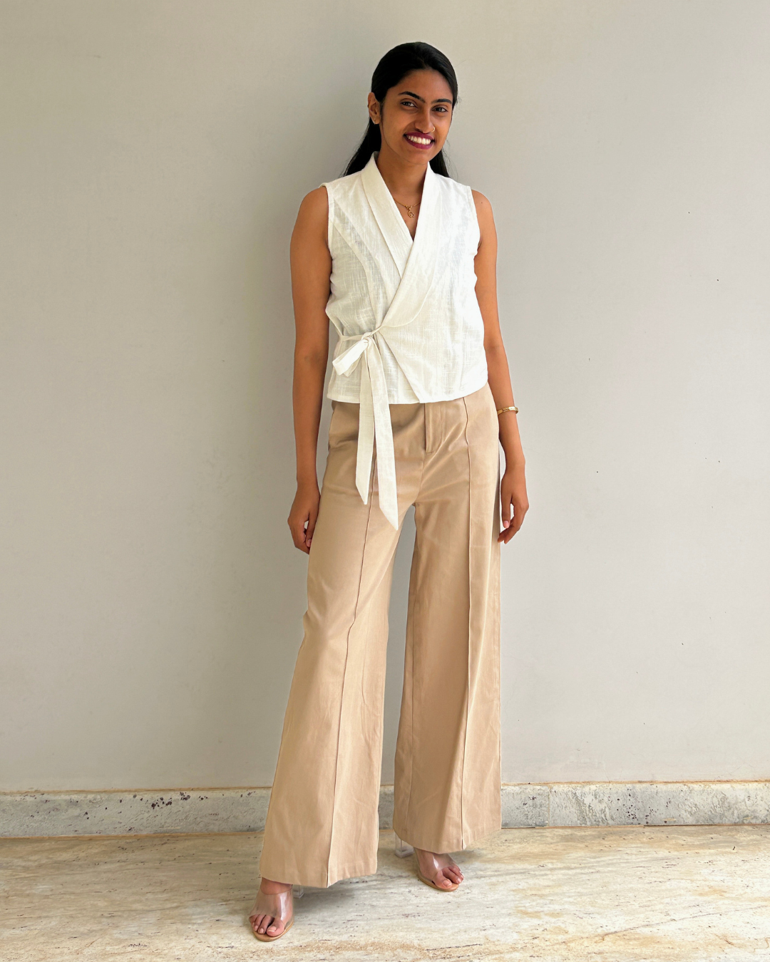 Snow Wrap Top